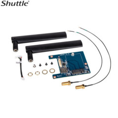 Shuttle M.2 adapter, antennas and cables for M.2 LTE modules for DS20U series, DH32U series, DH470, DL20N series, DH610, DH670, 