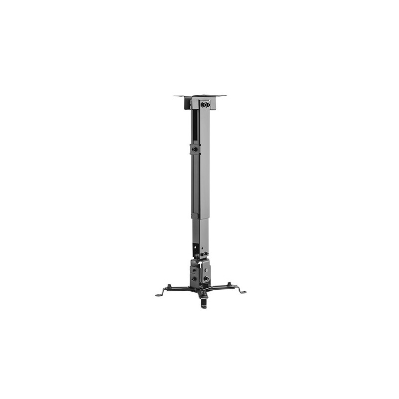 Brateck PRB-2G Universal Wall&Celing Projector Bracket, Weight Capacity: 20kg,Adjustable Length, 237x203x650mm(LS)