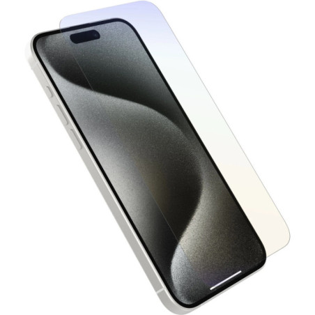 OtterBox Premium Pro Glass Antimicrobial Anti-Blue Light Apple iPhone 15 Pro Max (6.7') Screen Protector Clear - No Retail Packa