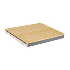 Brateck 2-in-1 Desktop Storage Box,  402x346x36mm, Weight Capacity:  5kg, Removeable Tray: organizes and stores small items (LS)