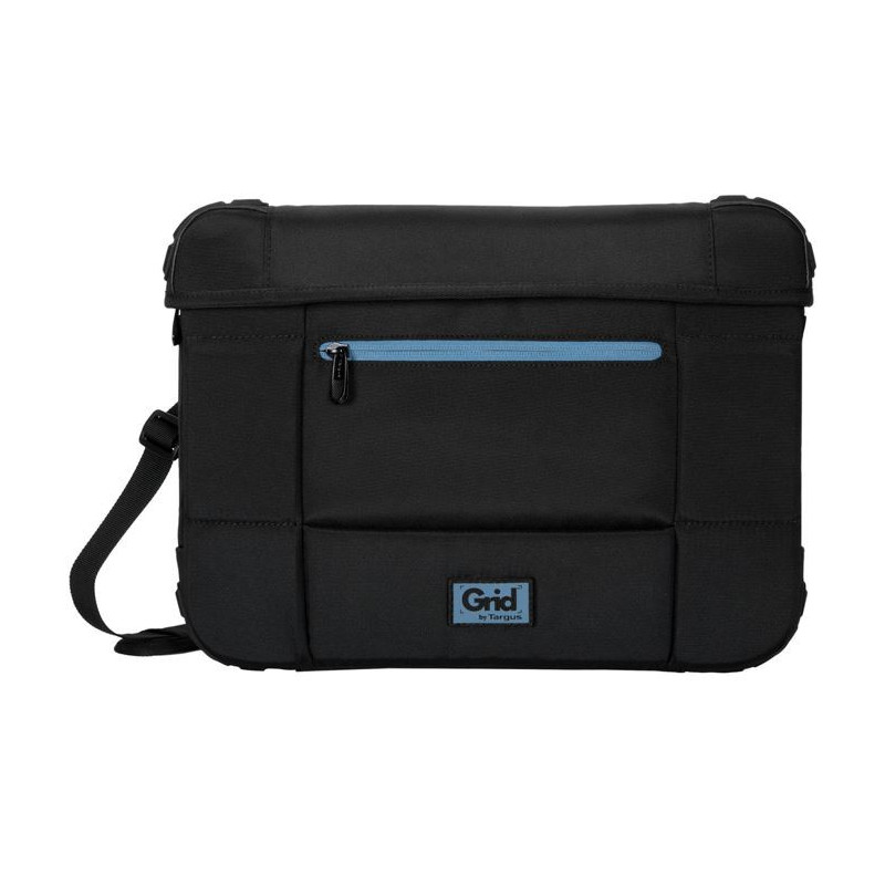 TARGUS TBS654GL, 13-14" GRID HIGH IMPACT VERTICAL SLIPCASE, LIMITED LIFETIME WARRANTY