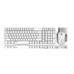RAPOO X1800S 2.4GHz Wireless Optical Keyboard Mouse Combo Black - 1000DPI Nano