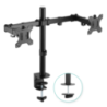 mbeatÂ® activiva ErgoLife Dual Monitor Screen Double Joint Monitor Arm Detachable VESA 360Â° Rotary Two Mounting Options Net Wei