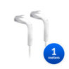 Ubiquiti UniFi Patch Cable 1m White - Both End Bendable to 90 Degree - RJ45 Ethernet Cable - Cat6 - Ultra-Thin 3mm Diameter U-Ca