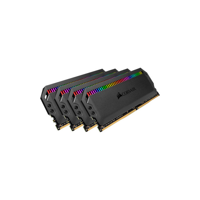 Corsair Dominator Platinum RGB 64GB (4x16GB) DDR4 3200MHz C16 XMP 2.0 White Desktop PC Gaming Memory (LS> CMT32GX4M2E3200C16