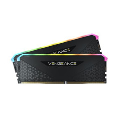 Corsair Vengeance RGB PRO 16GB (2x8GB) DDR4 3200MHz C16 Desktop Gaming Memory Black