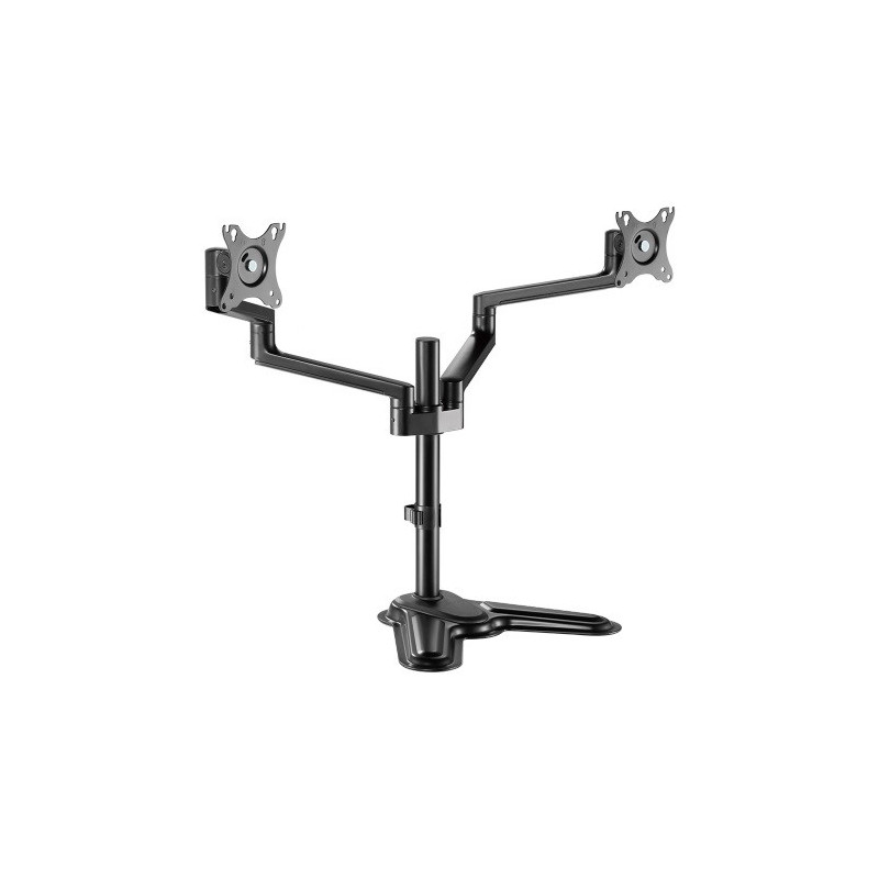 Brateck Premium Aluminum Articulating Monitor Stand Fit Most 17'-32' Monitor Weight Capacity Up to 8KG VESA 75x75,100x100 (LS)