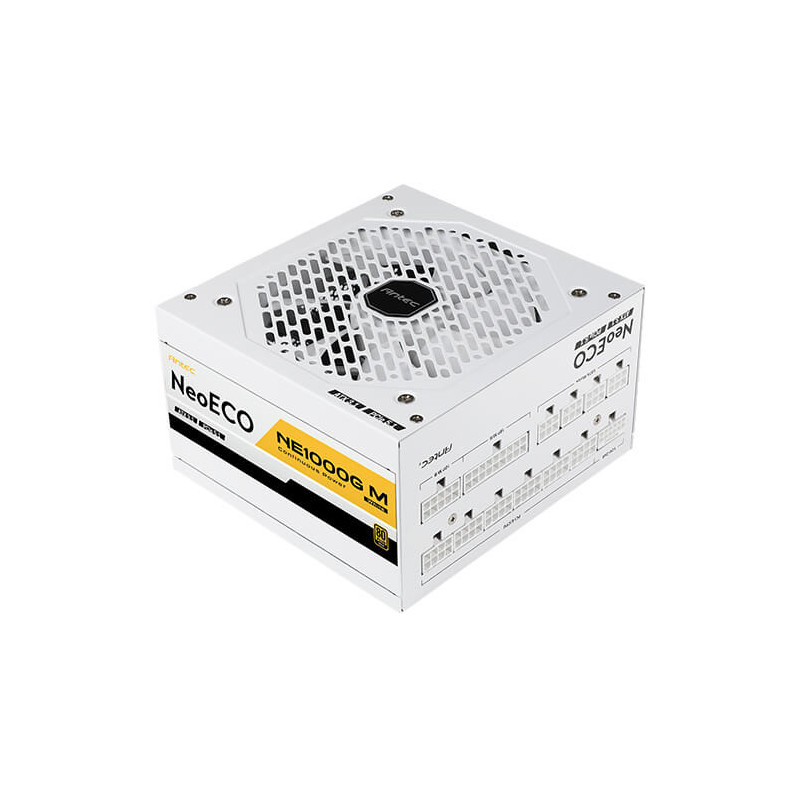 Antec NE 1000w 80+ Gold, Fully-Modular, ATX 3.0, PCIe 5.0, 120mm Silent Fan, Japanese Caps, ATX Power Supply, PSU,10 Years Warra
