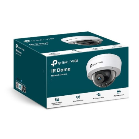 TP-LINK VIGI C240 4MM 4MP IR DOME NETWORK CAMERA, 3YR