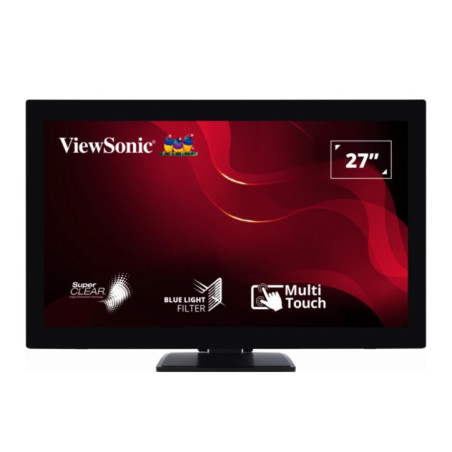 ViewSonic 27' TD2760 10-point Touch Screen, RS232 Serial Port, Advance Ergonomic Tilt or flat. Supports Winodws, Chrom, Linux, A