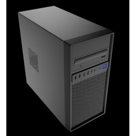 Aywun 307 Business & Office mATX with 500w PSU. 1x 5.25' External, 24PIN ATX, 8PIN EPS, 2x USB3 +2x USB2 Front HD Audio. 2 Yrs W