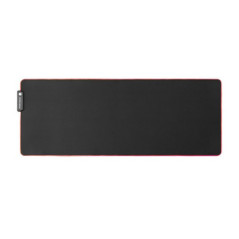 Brateck LARGE RGB GAMING MOUSE PAD,  800x300x4mm, reduces resistance and ensure easy mouse movements (LS)