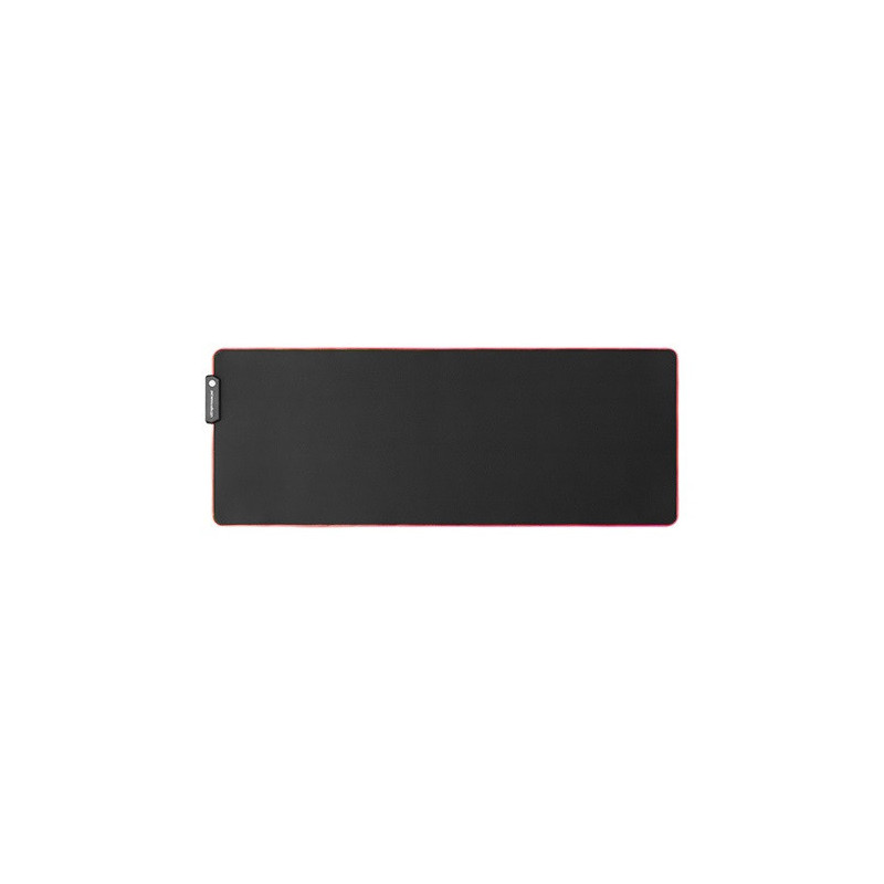 Brateck LARGE RGB GAMING MOUSE PAD,  800x300x4mm, reduces resistance and ensure easy mouse movements (LS)