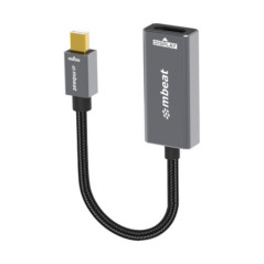 mbeatÂ® Tough Link Mini DisplayPort to HDMI Adapter  Seamless Connectivity  HDMI Version: 1.3  1080p@60Hz HD display Package Wei