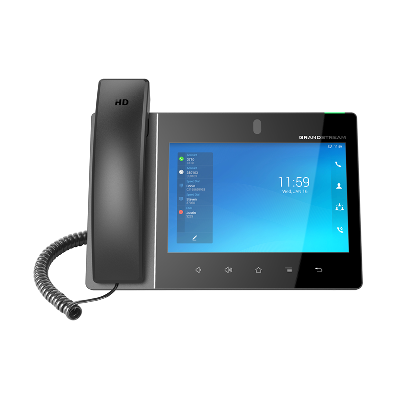 Grandstream GXV3480 Android 11 w/ 8.0" LCD Touchscreen Landscape