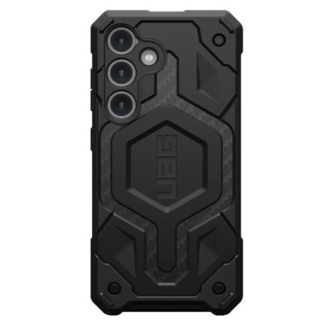 UAG Monarch Pro Magnetic Samsung Galaxy S24 5G (6.2') Rugged Case - Carbon Fiber (214412114242), 25ft. Drop Protection (7.6M), 1