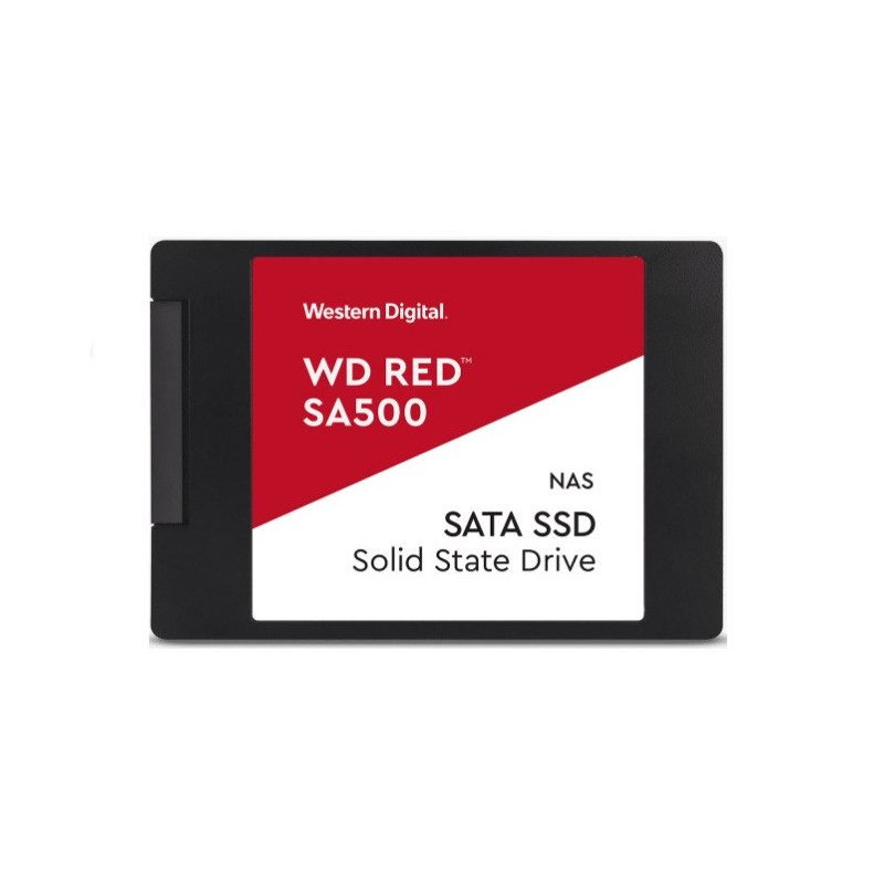 Western Digital WD Red SA500 1TB 2.5' SATA NAS SSD 24/7 560MB/s 530MB/s R/W 95K/85K IOPS 600TBW 2M hrs MTBF 5yrs wty