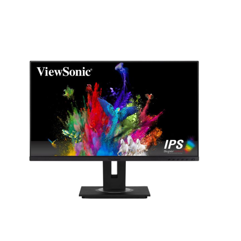 ViewSonic 24' Business Pro USB-C, Daisy Chain, USB Dock 60w, SuperClear IPS. RJ45, HDMI, DP, 5ms, FHD, HAS, Advance Replacement 