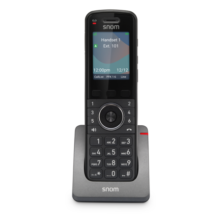 SNOM M55 DECT Handset, Bluetooth, HD Audio Quality, Long Standby time, Backlit Keys, Advanced Audio Quality,  For PSU Use IPS-46