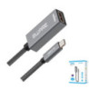8ware 10cm USB-C to HDMI Male-Female Adapter Converter Cable Retail Pack for PC Laptop iPad  MacBook Pro/Air Surface Dell XPS to