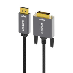 mbeatÂ® Tough Link 1.8m DisplayPort to DVI-D Cable Effortless plug and play Resolutions up to 1080p/60Hz (1920Ã1080) Package We