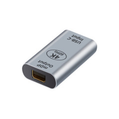 Astrotek USB-C to Mini DP DisplayPort Female to Female Adapter support 4K@60Hz for iPad Pro Macbook Air Samsung Galaxy MS Surfac