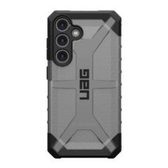 UAG Plasma Samsung Galaxy S24+ 5G (6.7') Rugged Case - Ice (214434114343), 16ft. Drop Protection (4.8M), Raised Screen Surround,