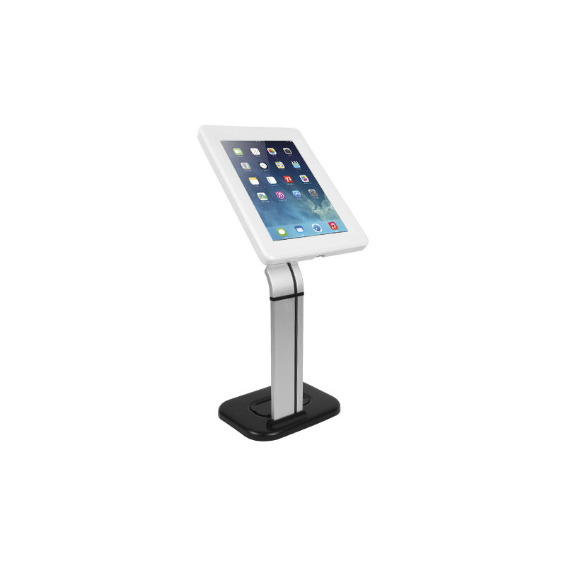 Brateck Anti-theft Countertop Tablet Kiosk Stand with Steel Base Fit Screen Size  9.7'-10.1' 262x261x485mm Anti-theft Lock with 