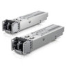 Ubiquiti UFiber SFP Multi-Mode Fiber Module, 2-Pack, 1.25 Gbps Throughput, 1.25 Gbps Throughput, Supports Connections Up to 550 
