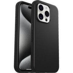 OtterBox Symmetry Apple iPhone 15 Pro (6.1') Case Black - (77-92622), Antimicrobial, DROP+ 3X Military Standard, Ultra-Sleek,7 Y