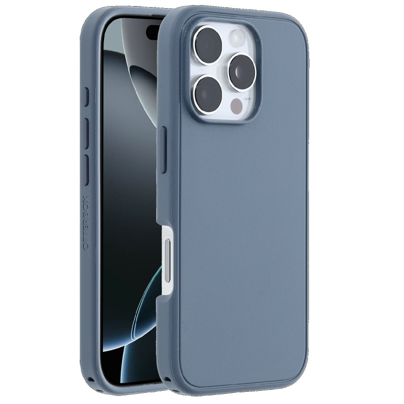 OtterBox Symmetry MagSafe Apple iPhone 16 Pro (6.3') Case Blue - (77-96567), Antimicrobial, DROP+ 3X Military Standard, Raised E