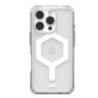 UAG Plyo MagSafe Apple iPhone 16 Pro (6.3') Rugged Case - Ice/White (114480114341), 16ft. Drop Protection (4.8M), Armored Shell,