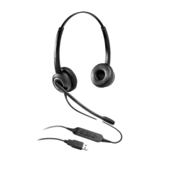 Grandstream GUV3000 HD Stereo USB Headset with Noise Cancelling Mic