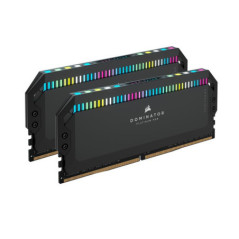 Corsair Dominator Platinum RGB 64GB (2x 32GB) DDR5 5200MHz C40 Memory - Black