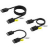 Corsair  iCUE LINK Cable Kit - 100mm x 1, 200mm x 1, 600mm x 1 Black