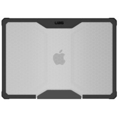 UAG Plyo Apple MacBook Air (15') (M2/M3) Rugged Case - Ice/Black (134414114340), DROP+ Military Standard, Armor Shell, 10 Years 