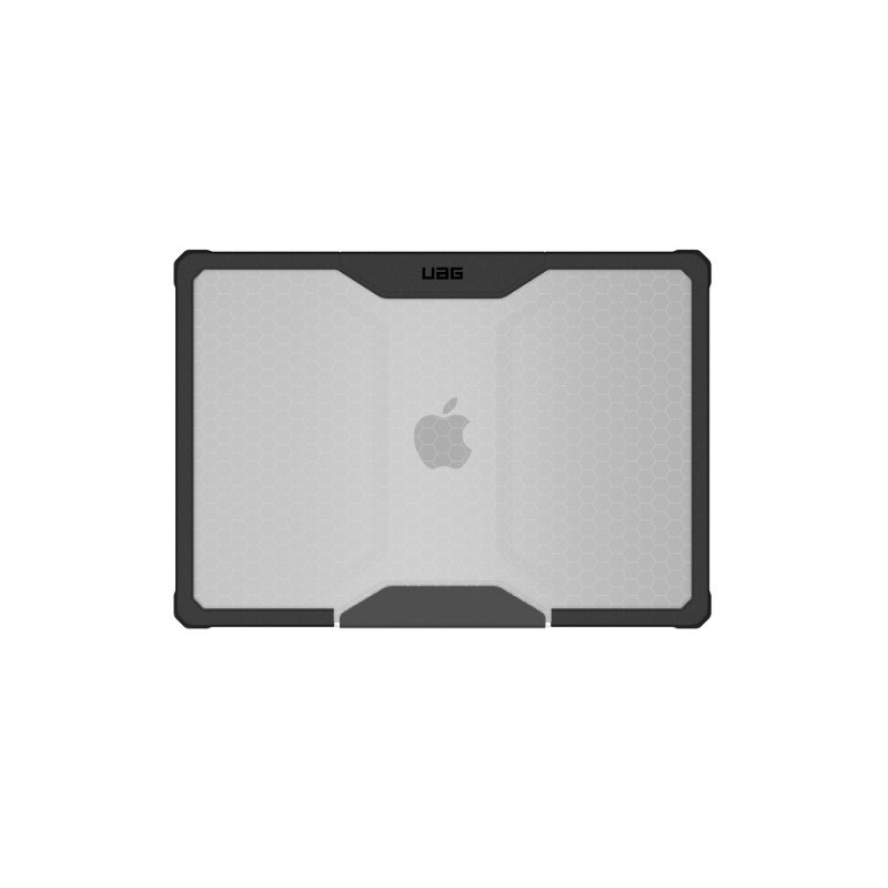 UAG Plyo Apple MacBook Air (15') (M2/M3) Rugged Case - Ice/Black (134414114340), DROP+ Military Standard, Armor Shell, 10 Years 