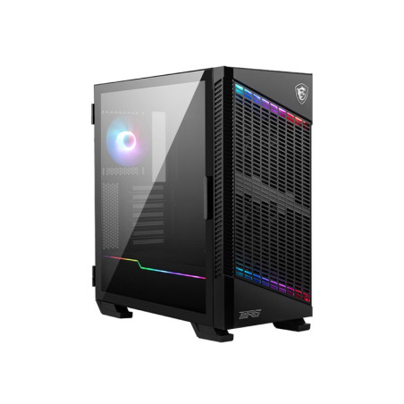 MSI MPG VELOX 100P AIRFLOW Mid-Tower Case, E-ATX / ATX / M-ATX / ITX, 7x Expansion Slots, 2x USB 3.2, 1x USB-C, 1x Audio, 1x Mic