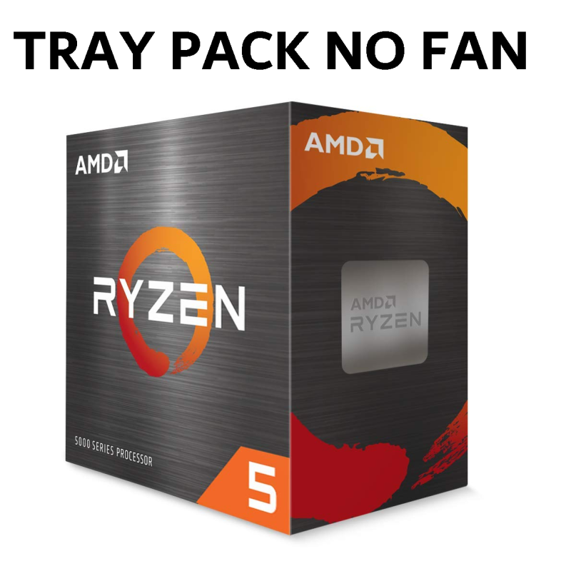 (Clamshell Or Installed On MBs) AMD Ryzen 5 3600 'TRAY', 6 Core AM4 CPU, 3.6GHz 4MB 65W No Fan Clamshell or Ship Install On MB 1