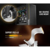 Antec Adjustable Vertical Bracket with 200mm High Performance PCI-E Riser Cable. New 2024. White Universal Case support(LS)