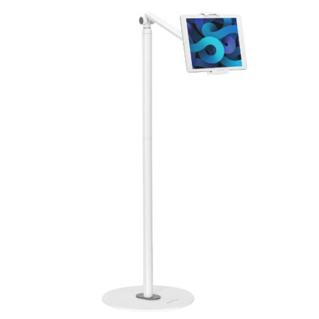 mbeatÂ® activiva Universal iPad & Tablet Floor Stand Stand Tall Secure and Robust Freestyle Adjustment Mobile Display Stand Mate