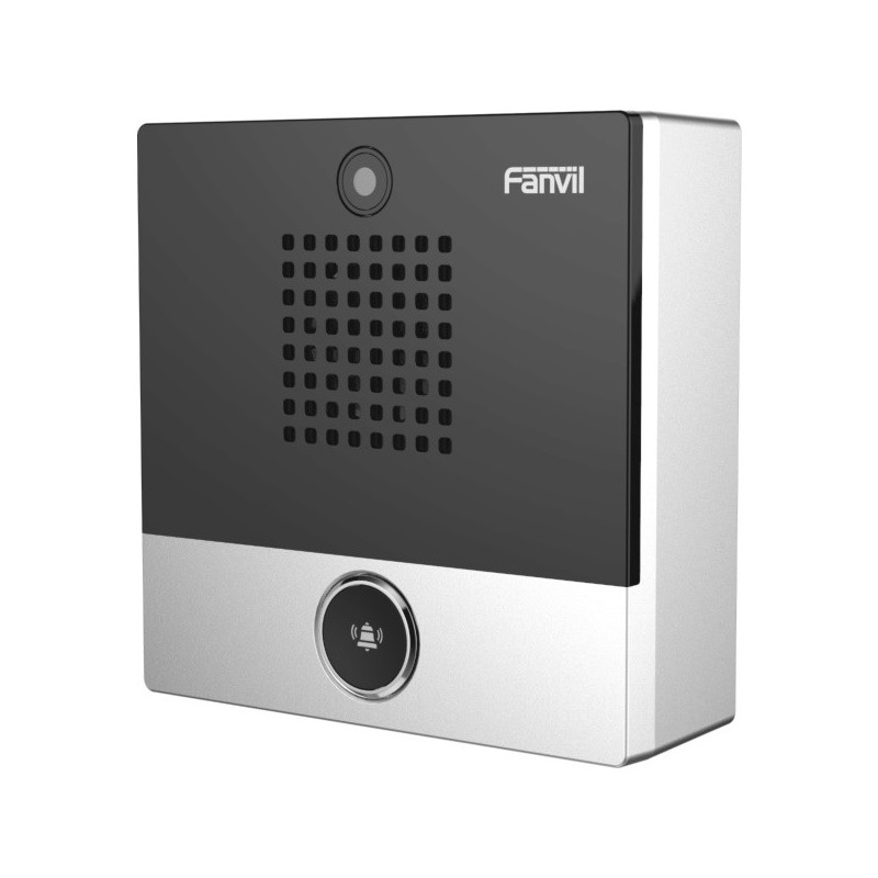 Fanvil i10SV Indoor Audio/Video Intercom, 2 SIP Lines, 1 DSS Key, PoE, IP54, Mini Size, 2Yr Warranty