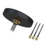 Teltonika Combo SISO Mobile/GNSS/WIFI Flush Mount Mobile Antenna for Vehicle/Cabinet - For use with RUT950 - Formerly 003R-00254