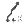Brateck LDT87-C012-B TITAN HEAVY-DUTY GAS SPRING MONITOR ARM BLACK, Fit Screen Size: 24'-57' Up to 27 KG (LS)