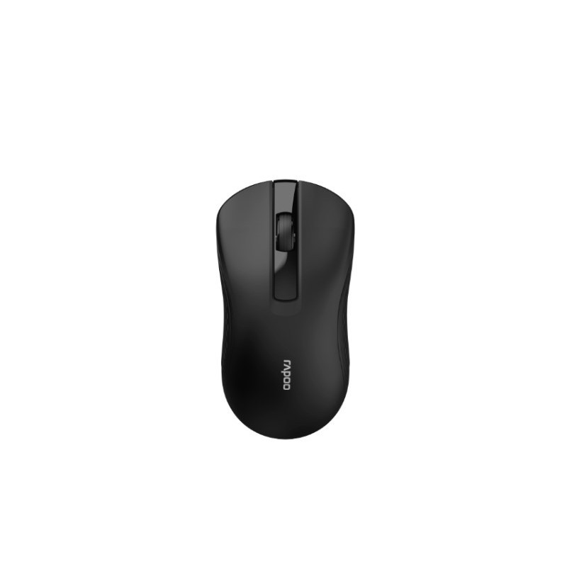 RAPOO B20 Silent Wireless Optical Mouse 2.4G wireless, 1200 DPI,12-month battery life. Ultra Compact, Office and Home, Retail Pa