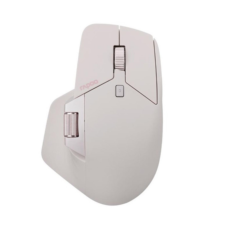 RAPOO MT760L Pink  Multi-mode Wireless Mouse -Switch between Bluetooth  5.0 and 2.4G -adjust DPI from 800 to 4000