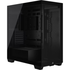 Corsair 3500X Mid-Tower PC Case, Black â 506Ã240Ã460mm, ATX/E-ATX, 425mm GPU, 170mm CPU, 360 rad side/top, TG panel, USB-C, 