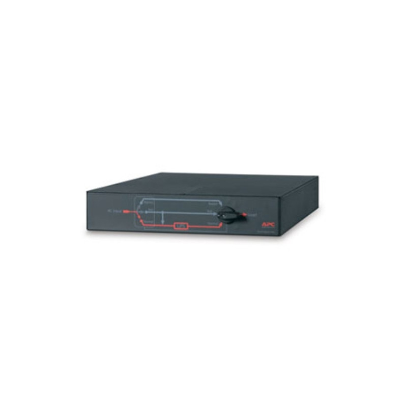 APC (SBP6KRMI2U) SRV BYPASS PANEL- 230V; 32A; MBB; HARDWIRE INPUT; (4) IEC-320 C19 OUTPUT