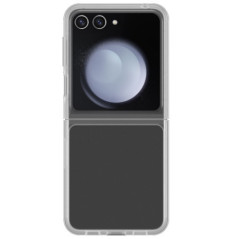 OtterBox Thin Flex Samsung Galaxy Z Flip7 FE 5G / Z Flip6 5G (6.7') Case Clear - (77-95817), Antimicrobial, DROP+ Military Stand