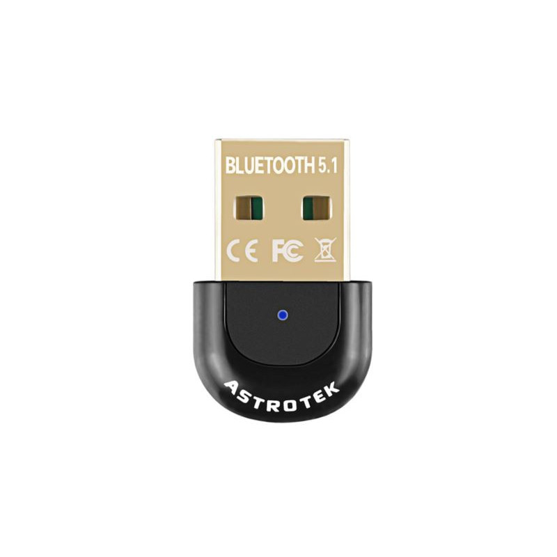 Astrotek Mini USB Bluetooth Receiver Dongle Wireless Adapter V5.0 3Mbps for PC Laptop Keyboard Mouse Mobile Headset  Headphone S